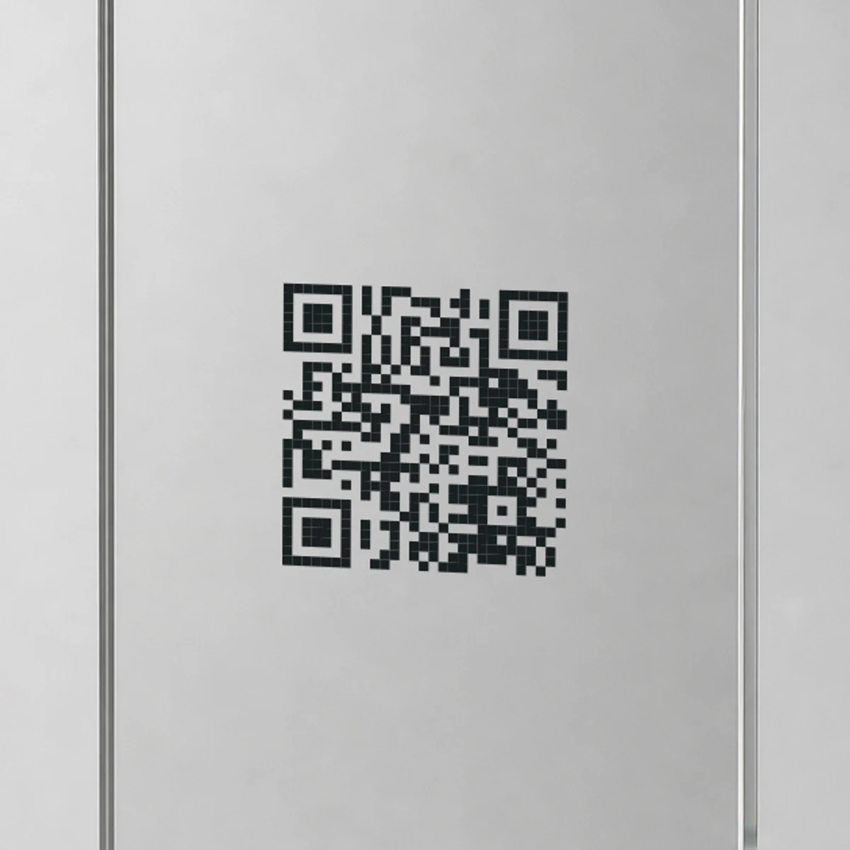 Support QR de table en Acrylique dans un restaurant