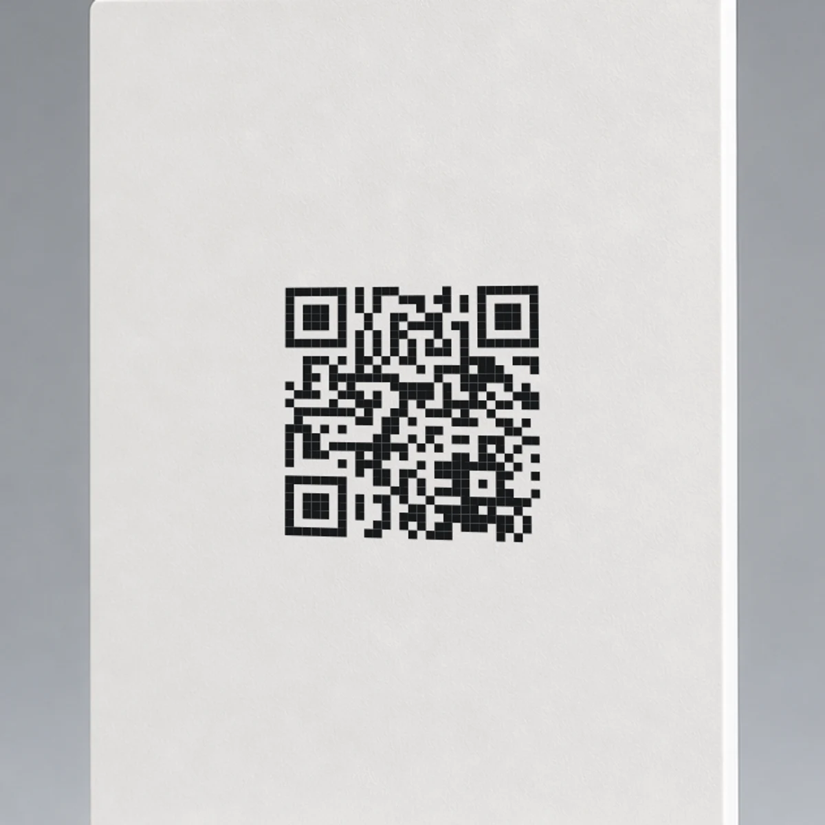 Support QR de table en PVC dans un restaurant