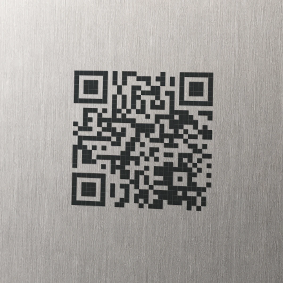 Support QR de table en Métal dans un restaurant